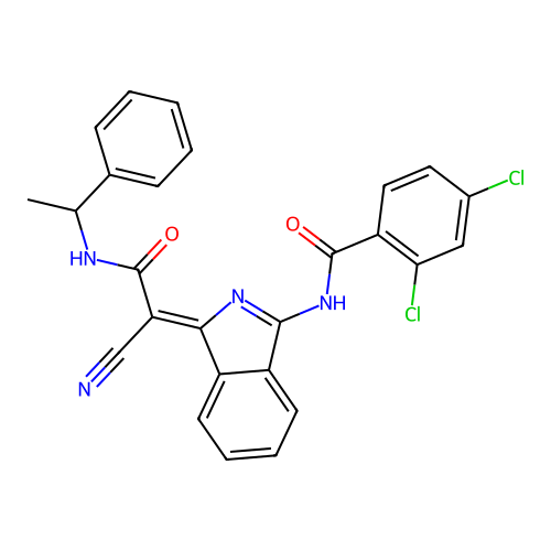 C26H18Cl2N4O2 structure