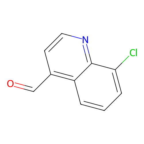 8-氯喹啉-4-甲醛 structure