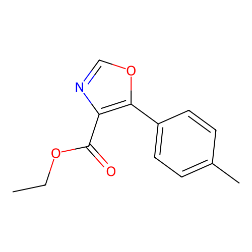 5-对甲苯基噁唑-4-甲酸乙酯 structure