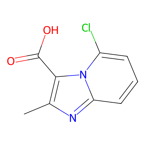 5-Chloro-2-methylimidazo[1,2-a]pyridine-3-carboxylic acid structure