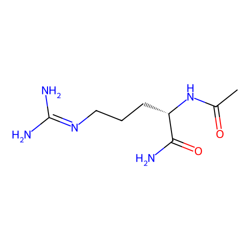 N-acetylarginamide structure