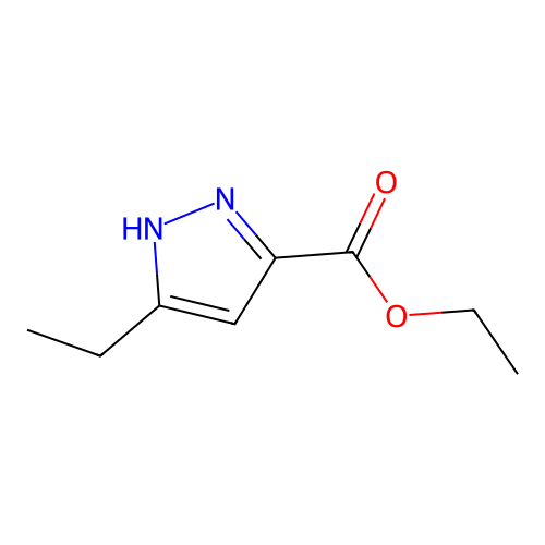 1H-Pyrazole-3-carboxylic acid, 5-ethyl-, ethyl ester structure