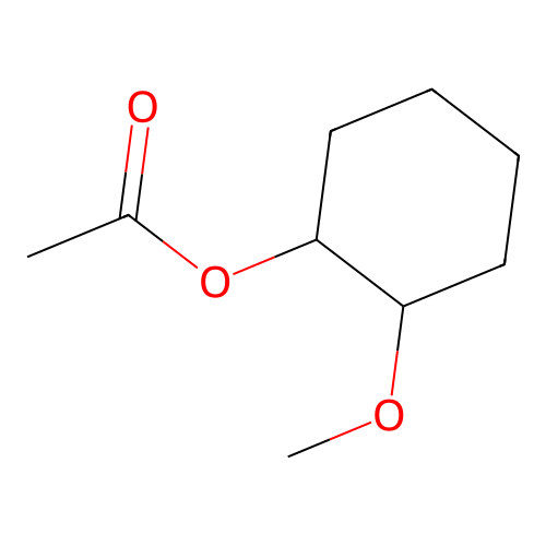 2-Methoxycyclohexyl acetate structure