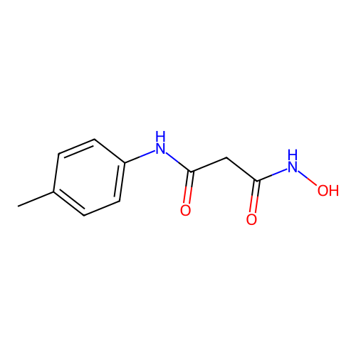 N-Hydroxy-N'-(4-methylphenyl)propanediamide structure