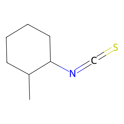 1-Isothiocyanato-2-methylcyclohexane structure