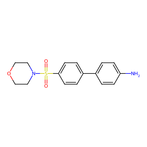 4'-(Morpholin-4-ylsulfonyl)-1,1'-biphenyl-4-amine structure
