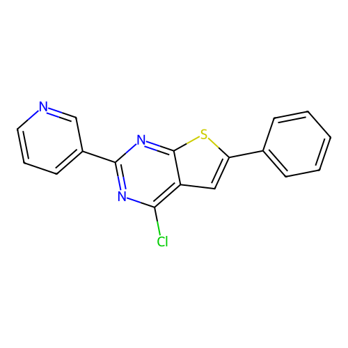 3-{4-Chloro-6-phenylthieno[2,3-d]pyrimidin-2-yl}pyridine structure