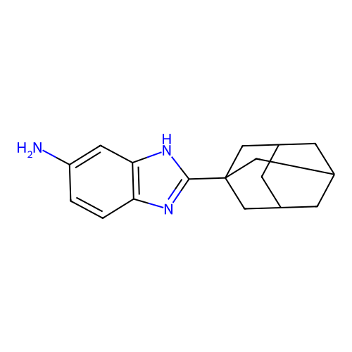 2-(Adamantan-1-yl)-1h-benzo[d]imidazol-6-amine structure