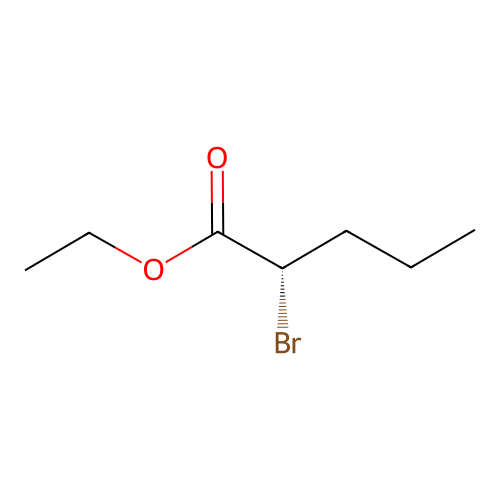 ethyl (2S)-2-bromopentanoate structure