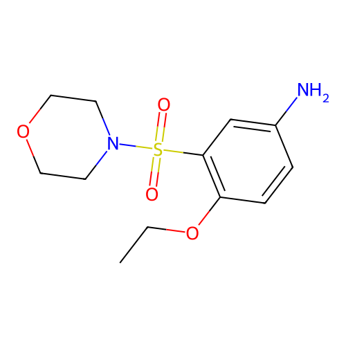 4-Ethoxy-3-(morpholine-4-sulfonyl)aniline structure