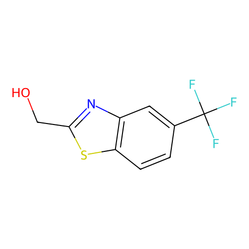[5-(Trifluoromethyl)-1,3-benzothiazol-2-yl]methanol structure