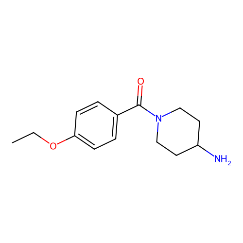 1-(4-Ethoxybenzoyl)piperidin-4-amine structure