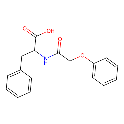 2-(2-苯氧基乙酰氨基)-3-苯基丙酸 structure