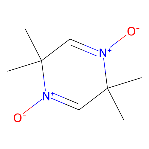 2,2,5,5-Tetramethyl-2,5-dihydropyrazine 1,4-dioxide structure