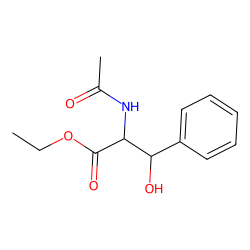 N-(1-Ethoxy-3-hydroxy-1-oxo-3-phenylpropan-2-yl)ethanimidic acid structure