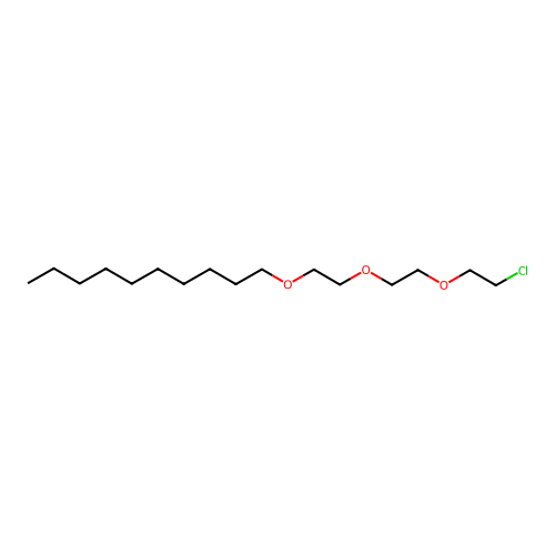 2-Chloro-1-[2-(2-decyloxyethoxy)ethoxy]ethane structure