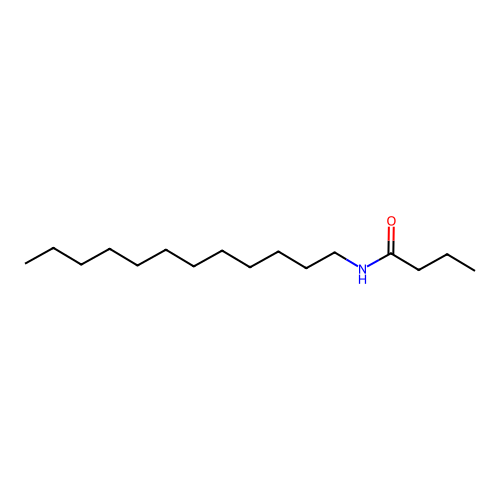 N-dodecylbutanamide structure