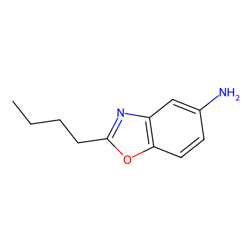 2-Butyl-1,3-benzoxazol-5-amine structure