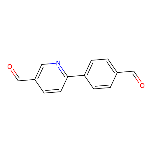 6-(4-Formylphenyl)nicotinaldehyde structure