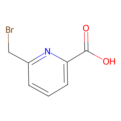 6-(Bromomethyl)picolinic acid structure