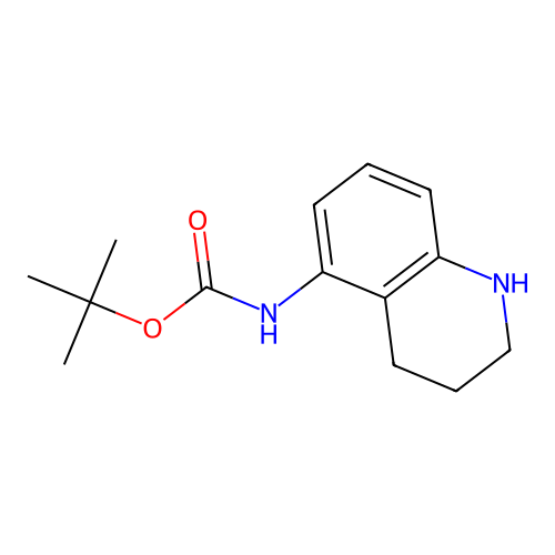 tert-butyl N-(1,2,3,4-tetrahydroquinolin-5-yl)carbamate structure