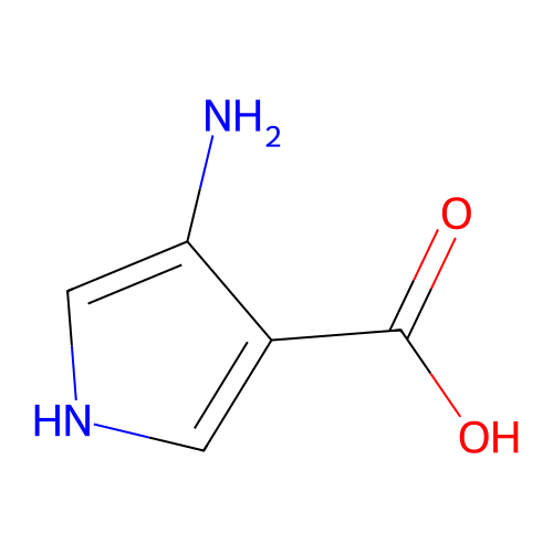 4-amino-1H-pyrrole-3-carboxylic Acid structure