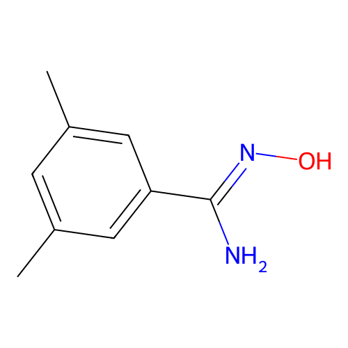 N'-Hydroxy-3,5-dimethylbenzimidamide structure