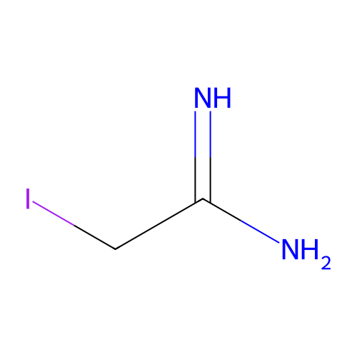 Ethanimidamide, 2-iodo- structure