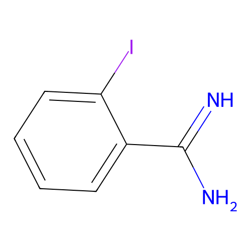2-Iodobenzenecarboximidamide structure