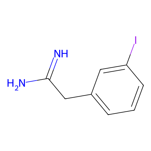 2-(3-Iodophenyl)ethanimidamide structure