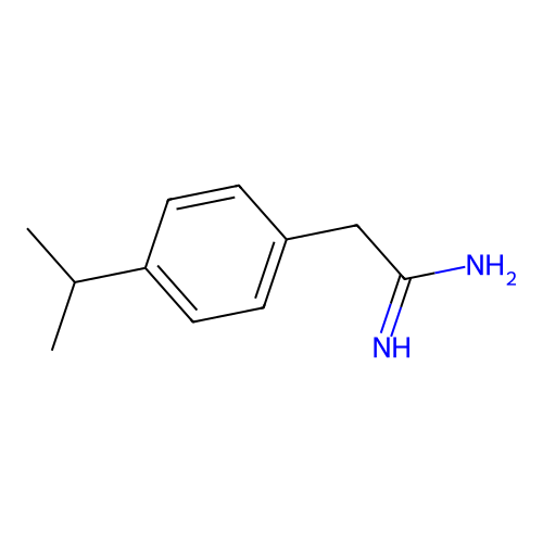 2-(4-Isopropyl-phenyl)-acetamidine structure