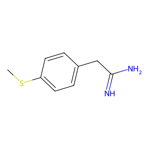 2-(4-Methylsulfanylphenyl)ethanimidamide structure