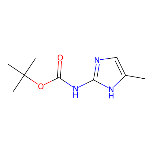 (4-Methyl-1H-imidazol-2-YL)-carbamic acid tert-butyl ester structure