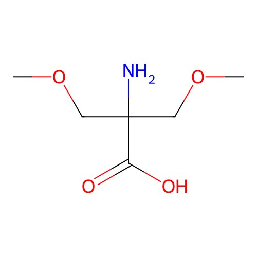 2-Amino-3-methoxy-2-methoxymethylpropionic acid structure