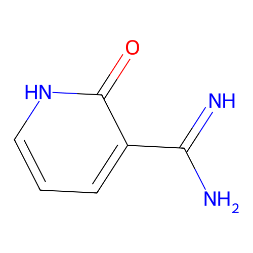 2-Oxo-1,2-dihydropyridine-3-carboximidamide structure