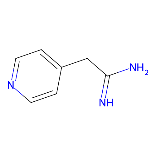 2-Pyridin-4-yl-acetamidine structure
