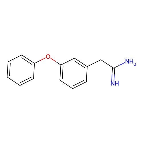 2-(3-Phenoxyphenyl)ethanimidamide structure