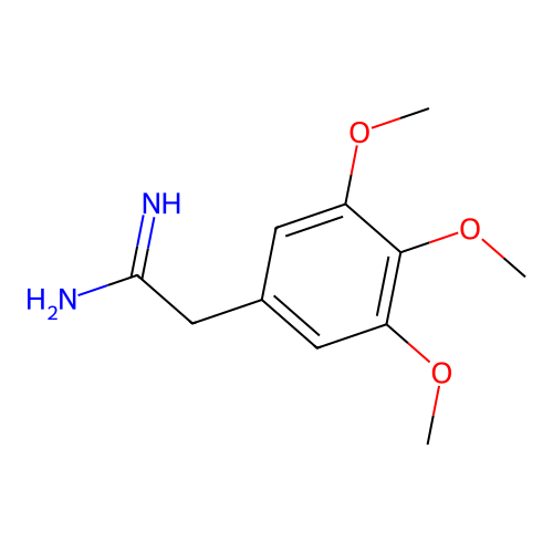 2-(3,4,5-Trimethoxyphenyl)ethanimidamide structure