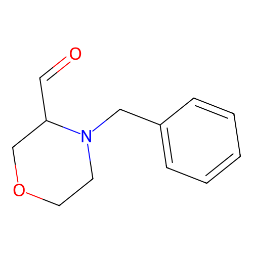 4-Benzylmorpholine-3-carbaldehyde structure