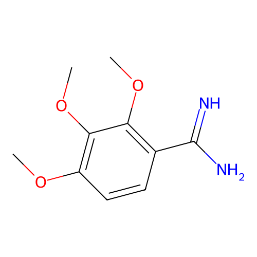 2,3,4-Trimethoxy-benzamidine structure
