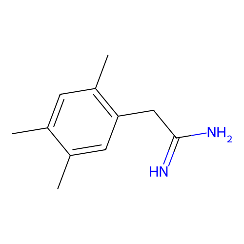 2-(2,4,5-Trimethylphenyl)ethanimidamide structure