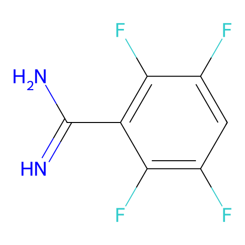 2,3,5,6-Tetrafluorobenzenecarboximidamide structure