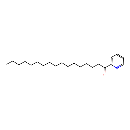 1-(Pyridin-2-yl)heptadecan-1-one structure