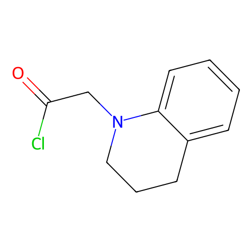 3,4-Dihydro-1(2H)-quinolineacetyl chloride structure
