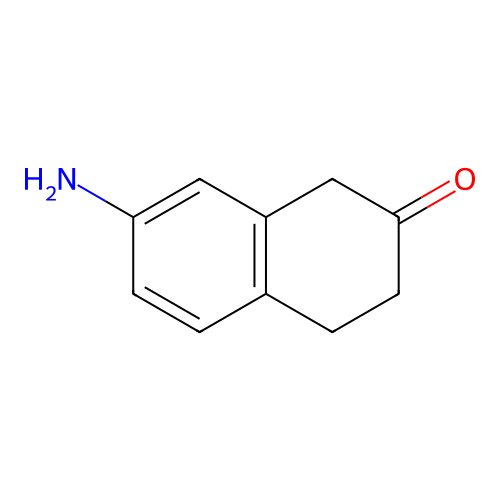 7-Amino-1,2,3,4-tetrahydronaphthalen-2-one structure