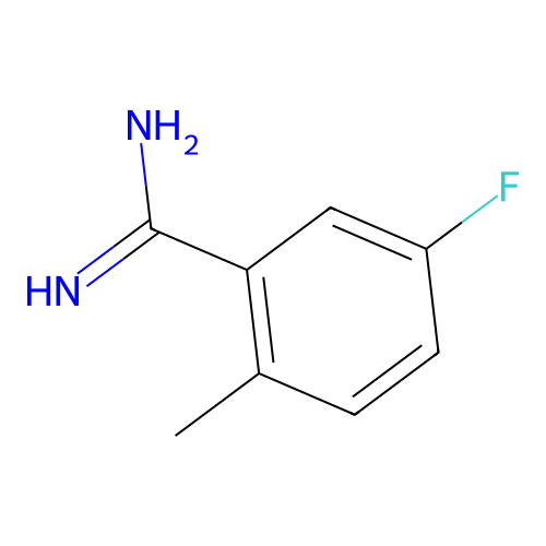 5-Fluoro-2-methylbenzimidamide structure
