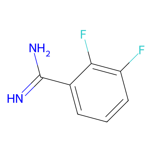 2,3-Difluoro-benzamidine structure