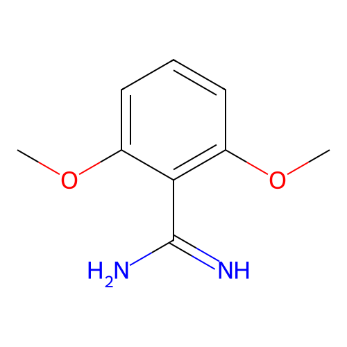2,6-Dimethoxy-benzamidine structure