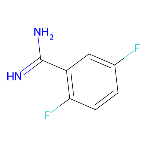 2,5-Difluoro-benzamidine structure
