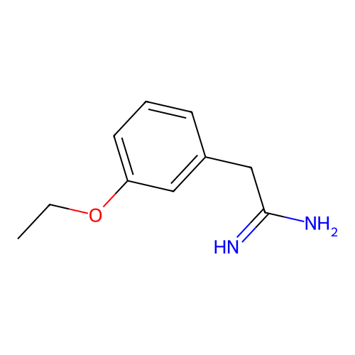 2-(3-Ethoxyphenyl)ethanimidamide structure